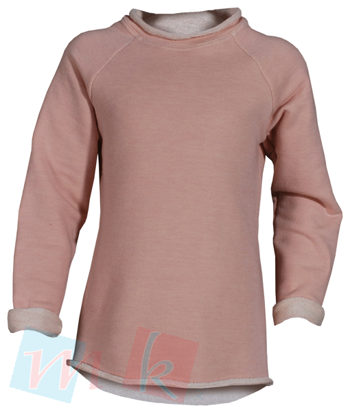 Bluza dresowa B221 roz.140 łososiowa