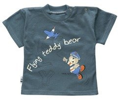 T-shirt niemowlęcy - ciemnoniebieski