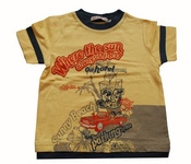 T-shirt żółty roz.92