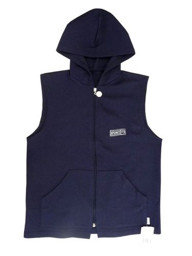 Kamizelka bawełniana- granatowa