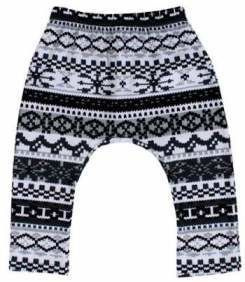 Spodnie BAGGY R.74-86 śnieżki