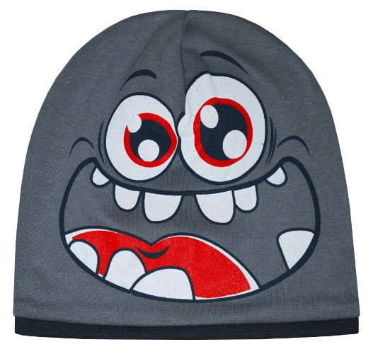 Czapka MONSTER - grafitowa