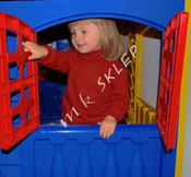 Golf bawełniany roz.122 biały