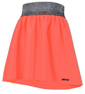 Spódniczka S127 - neon pomarańcz