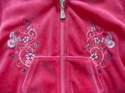 Komplet FLOWER - różowy