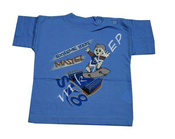 T-shirt z krótkim rękawem - niebieski