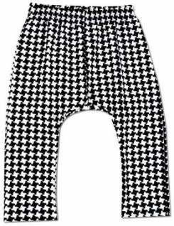 Spodnie BAGGY R.74-86 pepitka