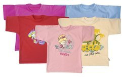 T-shirty dla dziewczynki -5pak