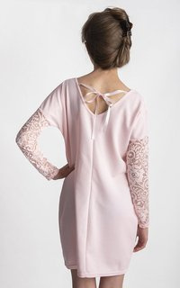 Sukienka S579 z pięknym tyłem