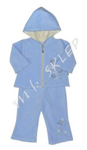 Komplet Sissi roz.62-68 błękitny