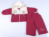 Komplet dresowy II roz.74 rudy