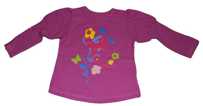 Bluzka Renatka roz.116 fioletowy