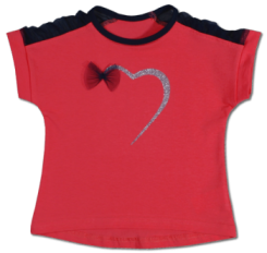 Bluzka letnia B70 -koralowa