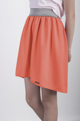 Spódniczka S127 - neon pomarańcz