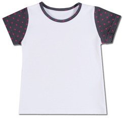 Bluzka B73-1- biała