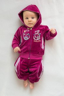 Komplet welurowy HAPPY