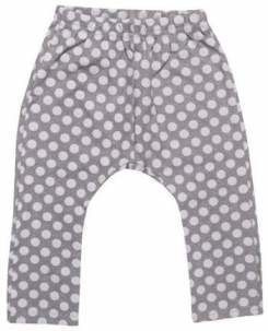 Spodnie bawełniane BAGGY R.80,86 groszki