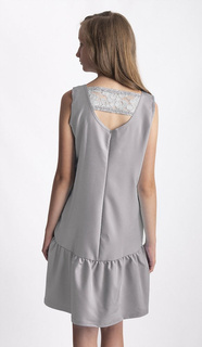 Sukienka z falbaną S830