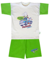 Komplet letni- zielony