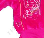 Komplet Motylek roz.62 brzoskwiniowy