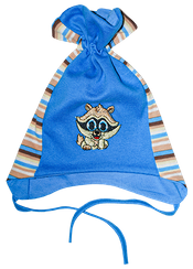 Czapka 'U'  niebieska
