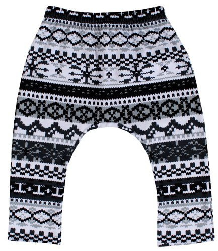 Spodnie BAGGY R.74-86 śnieżki