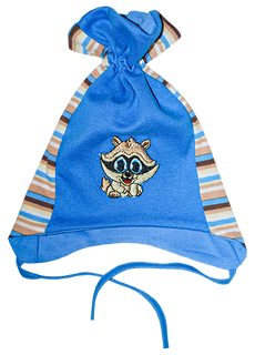 Czapka 'U'  niebieska