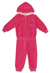 Dres welur - różowy