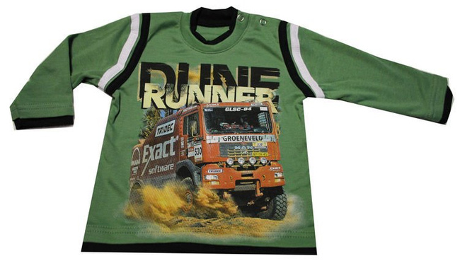 Bluzka Extreme Sports roz.80 ciemnozielona