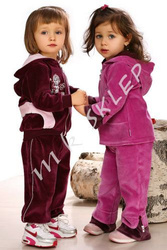 Komplet Amelka roz.62-74 amarantowy