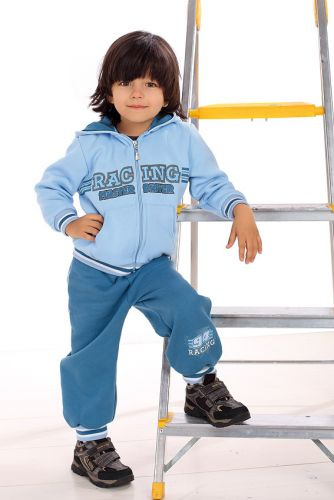 Komplet dres. Riders roz.92-104 ciemnoniebieski