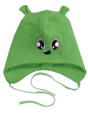 Czapka 'T'- zielona