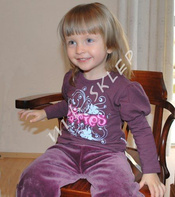 Bluzka Renatka roz.116 fioletowy