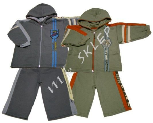 Komplet New Age roz.68 niebieski