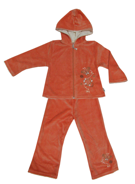 Komplet Sissi- morelowy