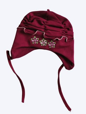 Czapka '305' - amarantowa