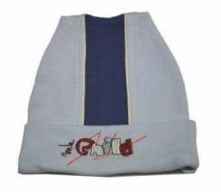 Czapka bawełniana- jasnoniebieska