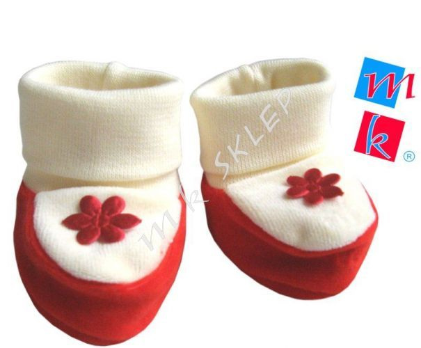 Buciki welurowe jasnoróżowe