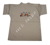 T-shirt bawełniany- biały