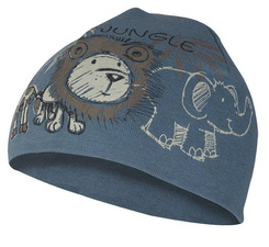 Czapka chłopięca BABY- szara