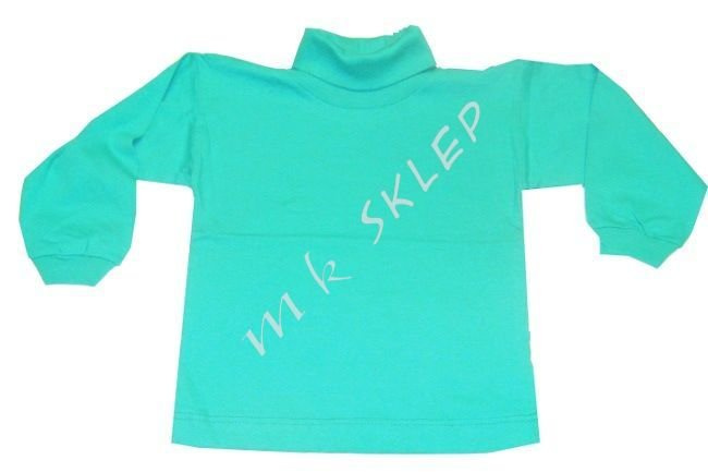 Golf bawełniany roz.92 seledynowy