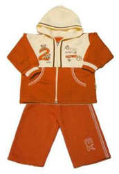 Komplet dresowy II roz.74 rudy