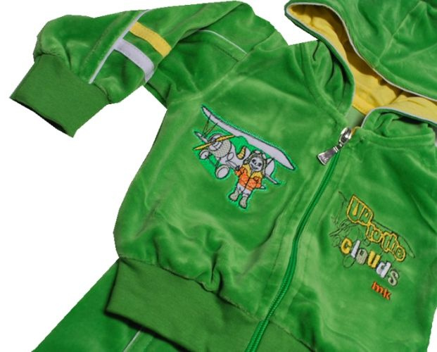 Komplet Dziecięcy roz.62 zielony