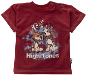 T-shirt - ciemnoczerwony
