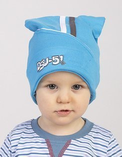 Czapka '312' -turkusowa