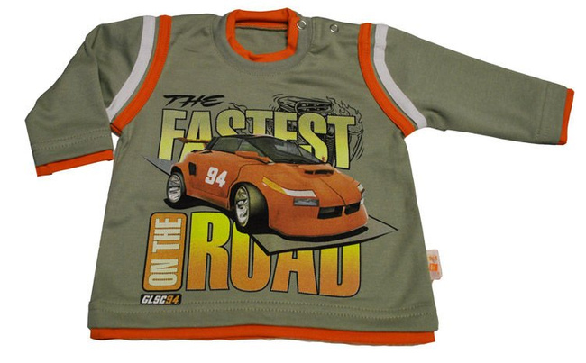 Bluzka Extreme Sports roz.122 beżowa
