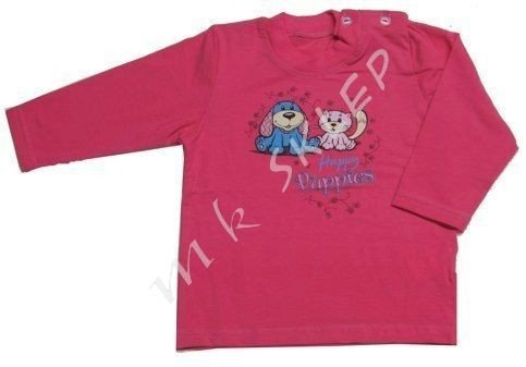 Bluzka Nelly roz.74-86 różowa