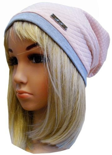 Czapka 'C308' blady róż