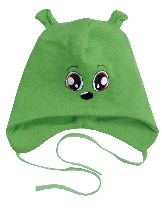 Czapka 'T'- zielona