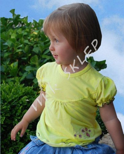 Bluzka Princess roz.80 żółta